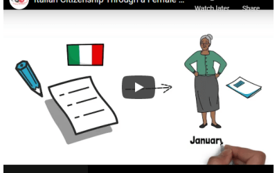obtaining italian citizenship through female ancestors